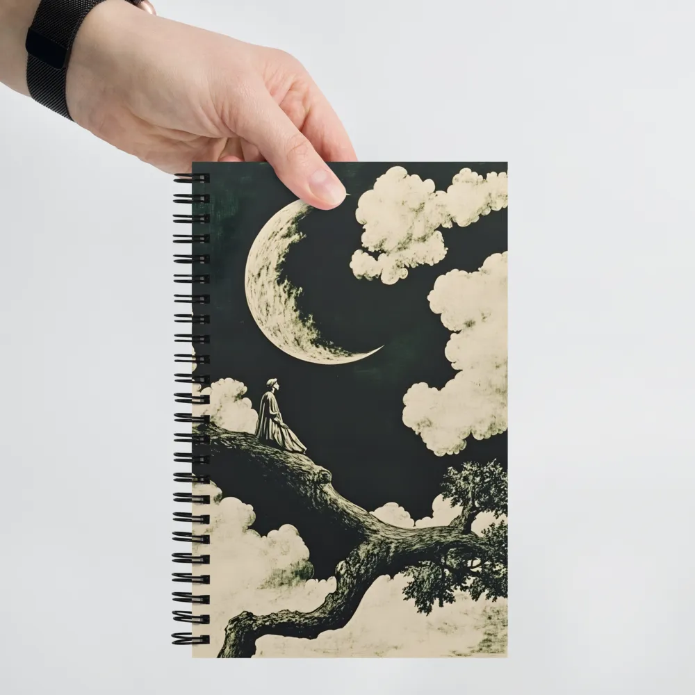 Whispers of the Moon | Spiral Notebook