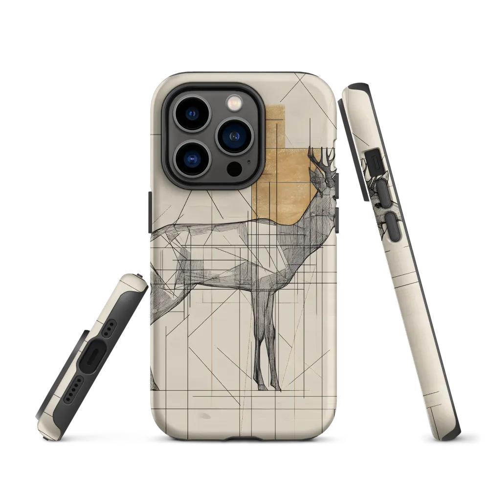 Geometric Elegance: The Majestic Deer