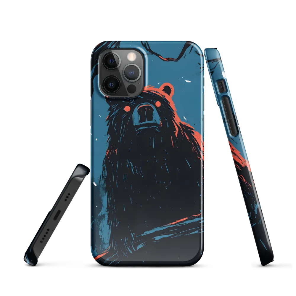 Eerie Majesty: A Bear in the Night