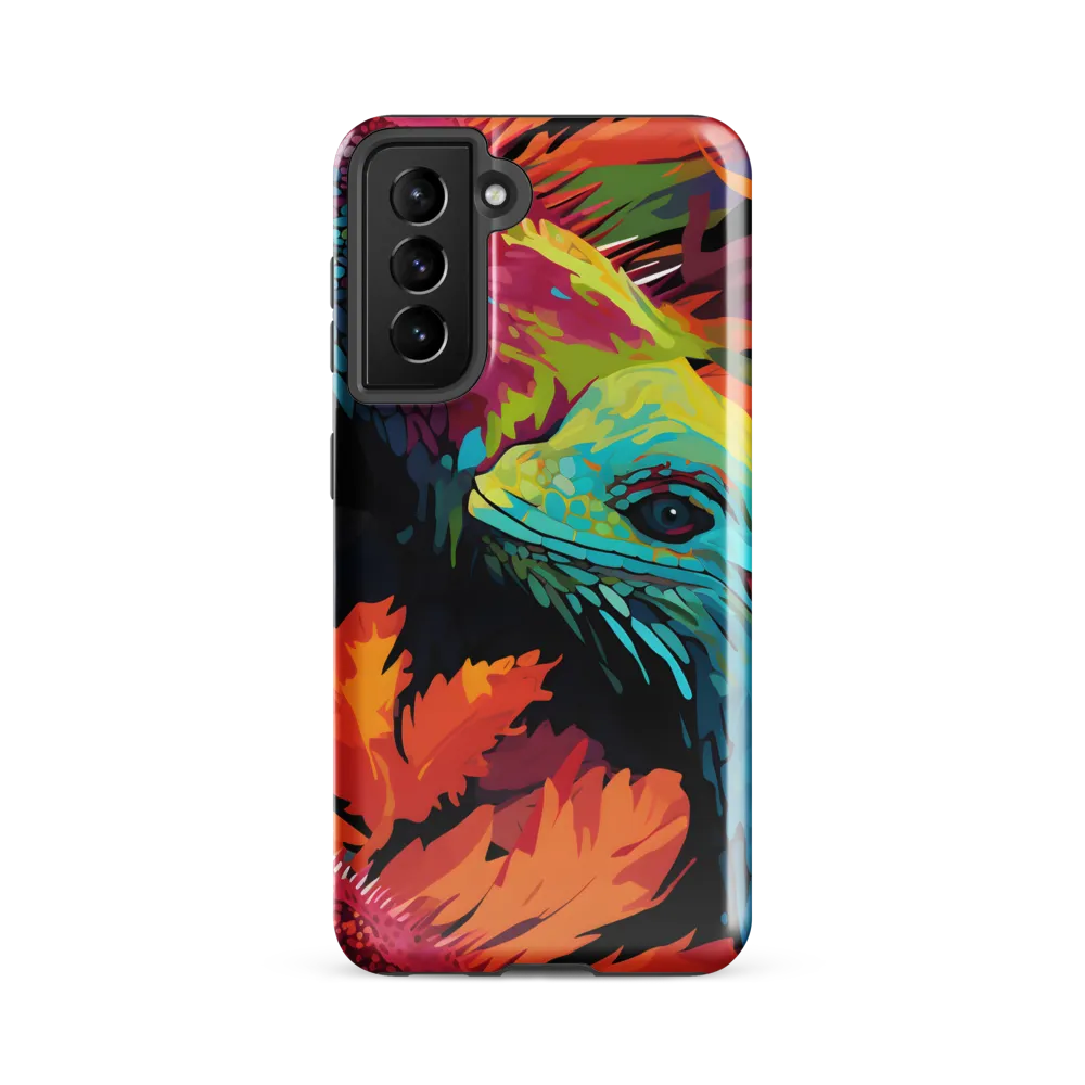 Vibrant Reptilian Harmony