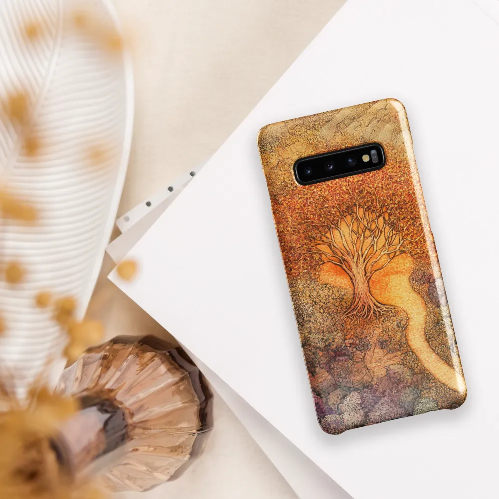 Pathway of Autumn Splendor | Phone Case |  S10 Plus | Snap Case | Glossy