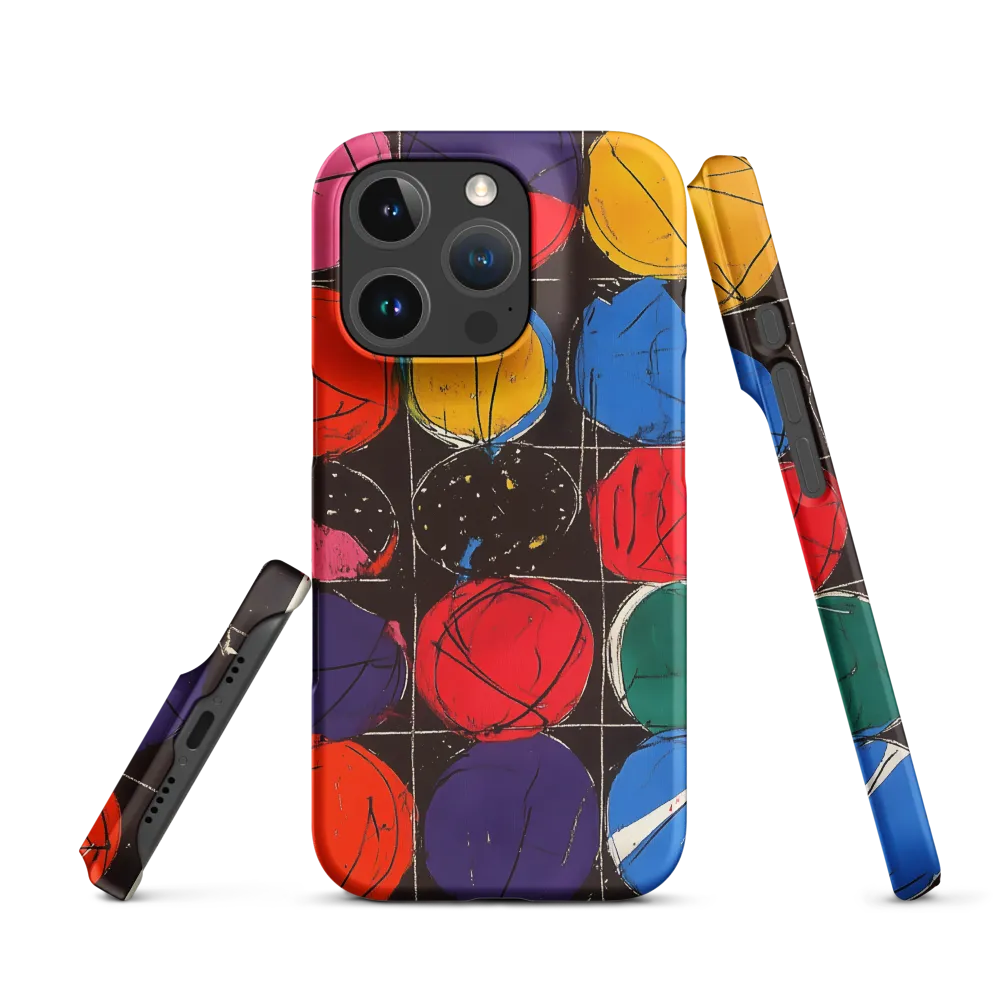 Colorful Circles in Abstract Harmony