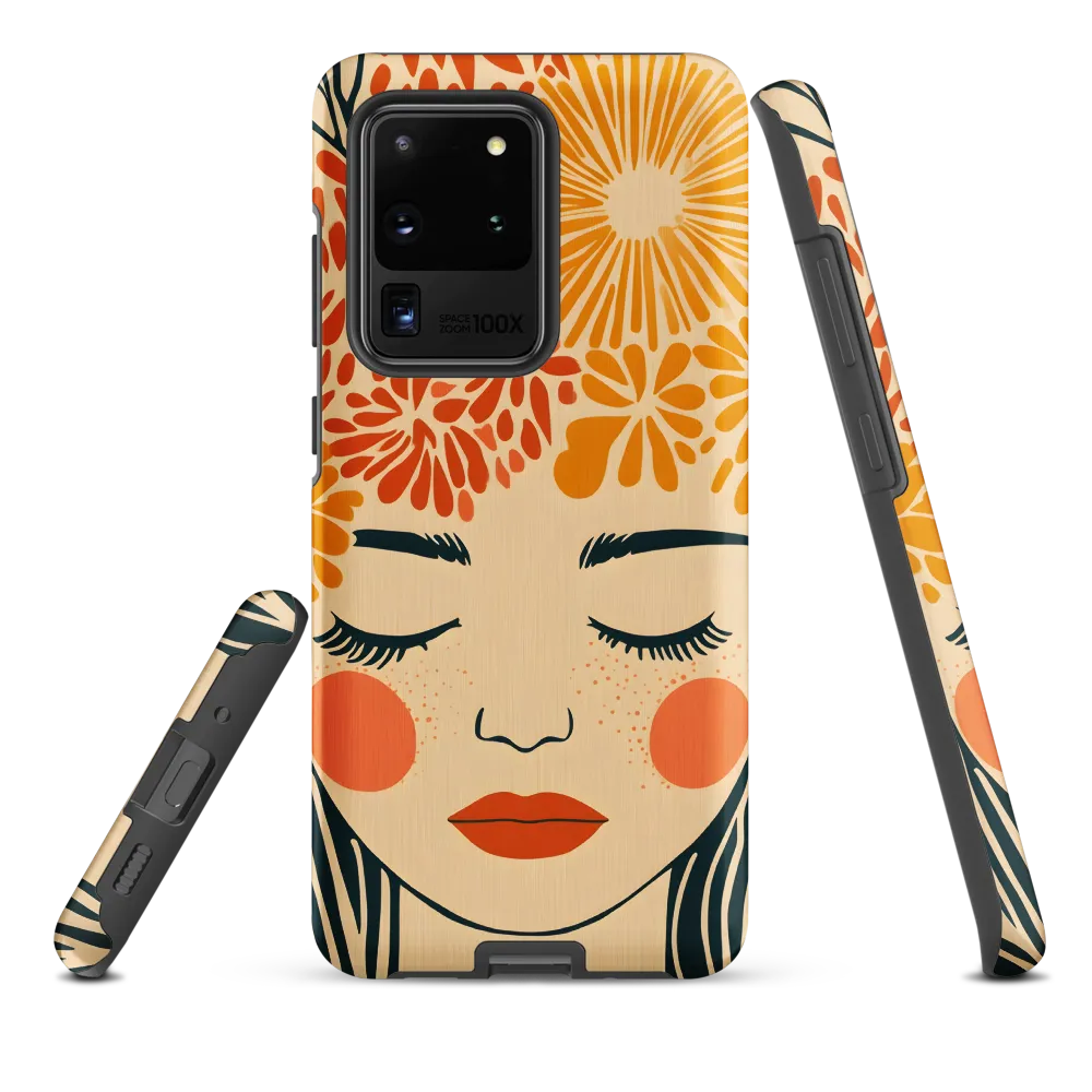 Serenity in Bloom | Phone Case |  S20 Ultra | Tough Case | Matte