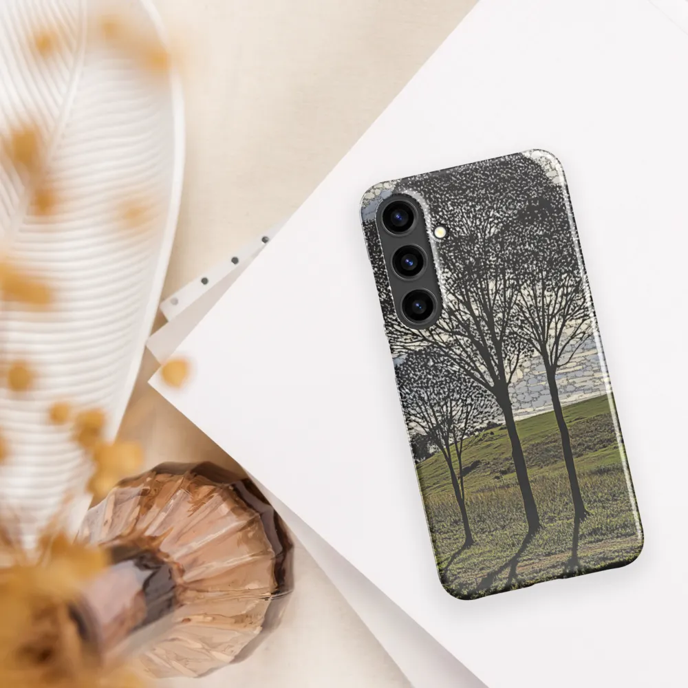 Tranquil Shadows: A Silhouette of Nature