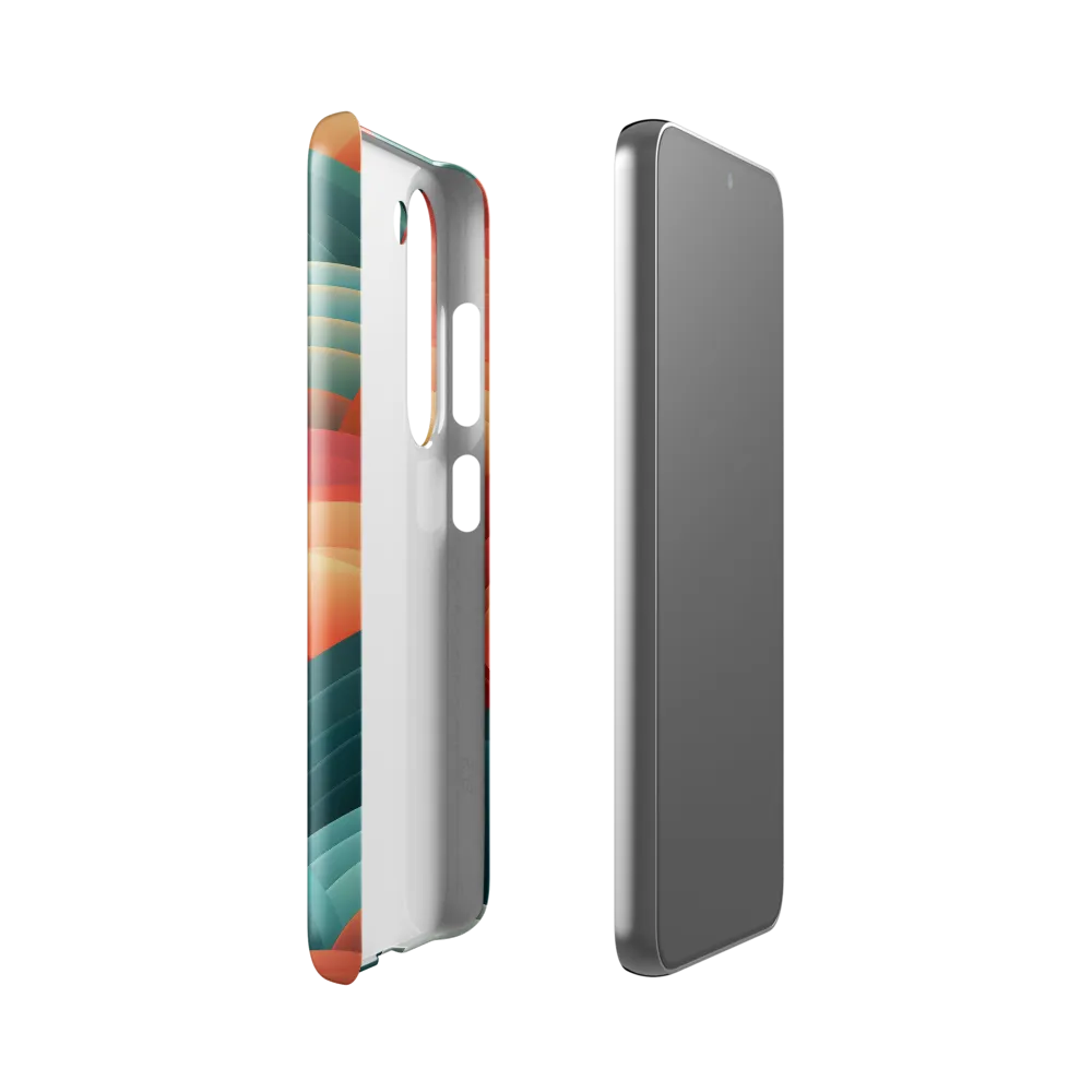 Rhythms of the Waves | Phone Case |  S23 | Snap Case | Glossy