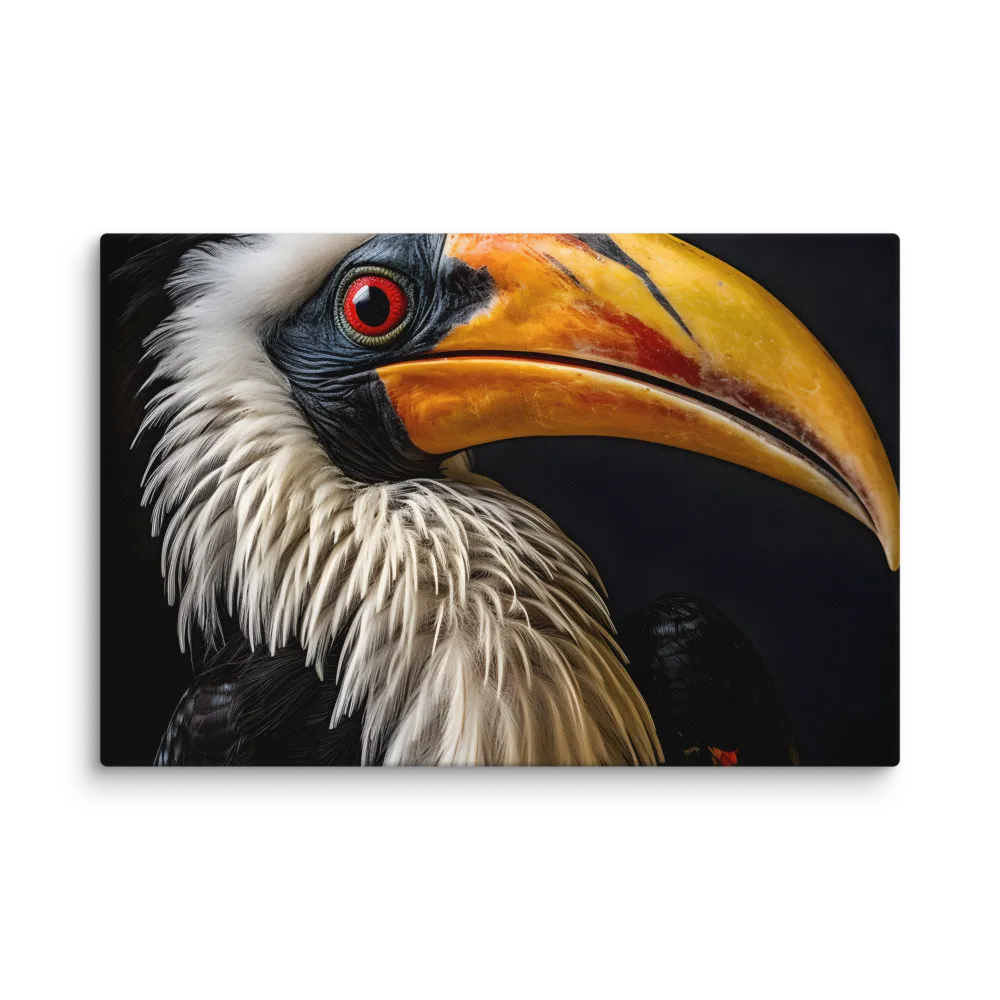 Majestic Hornbill Portrait