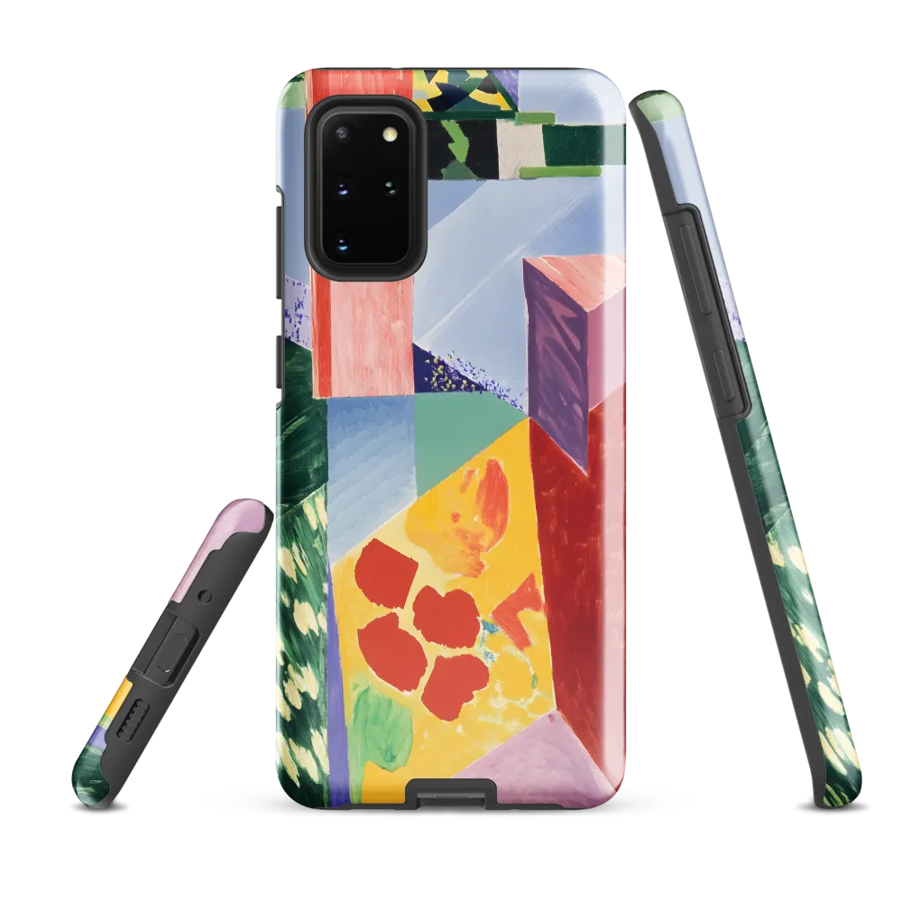 Interplay of Geometry and Color | Phone Case |  S20 Plus | Tough Case | Glossy