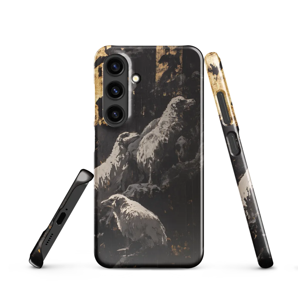 The Enigmatic Gathering | Phone Case |  S24 | Snap Case | Glossy