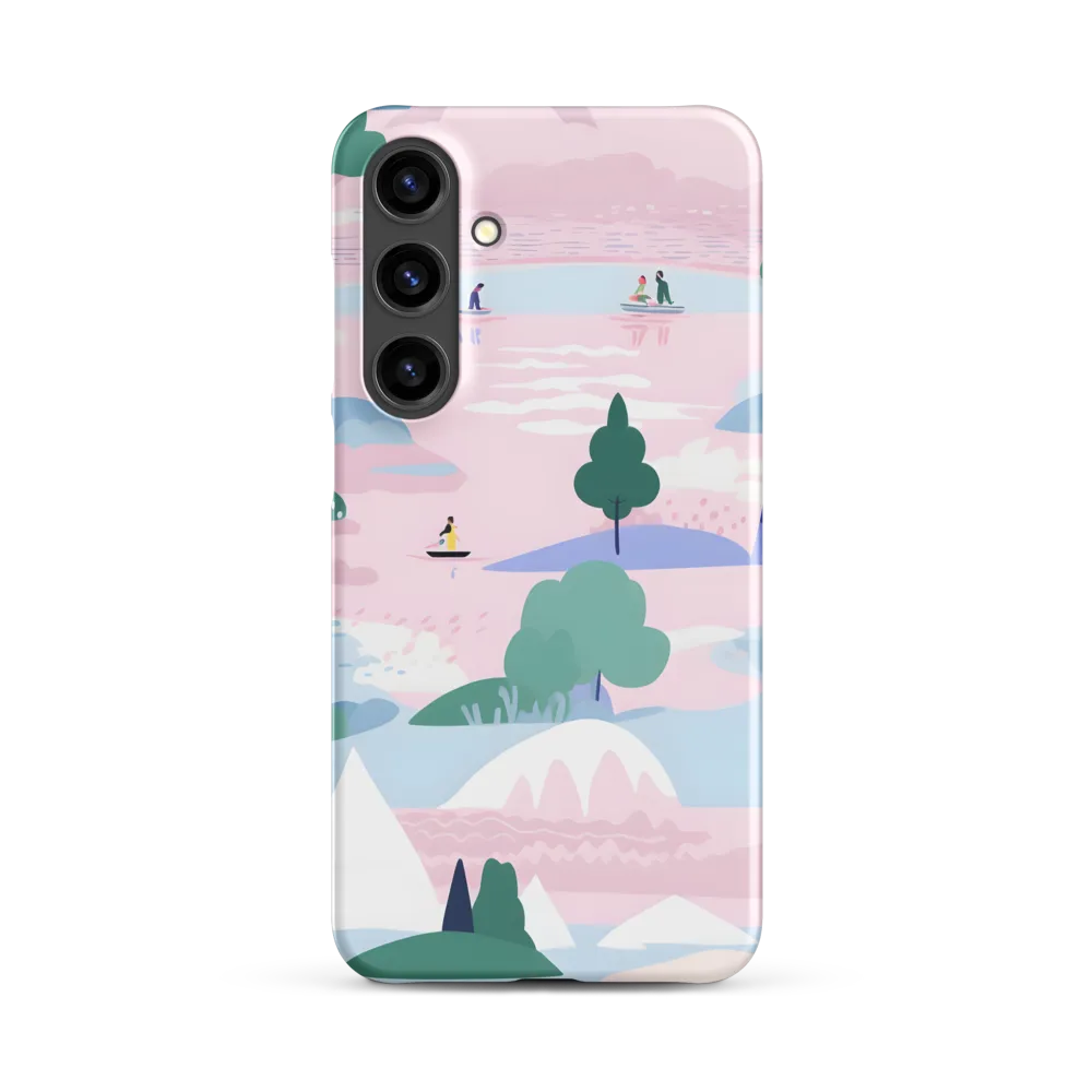 Whimsical Reflections: A Journey Through Landscapes | Phone Case |  S24 Plus | Snap Case | Matte