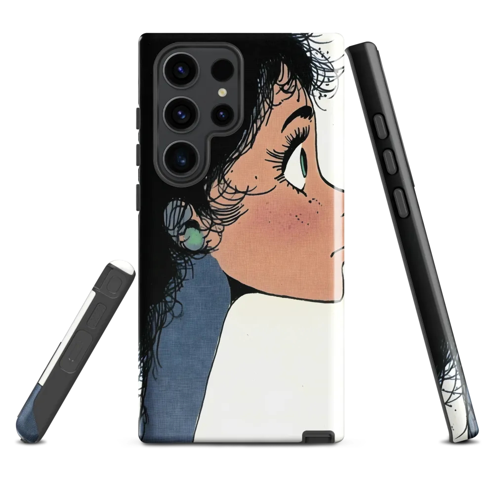 Whispers of Contemplation | Phone Case |  S23 Ultra | Tough Case | Glossy