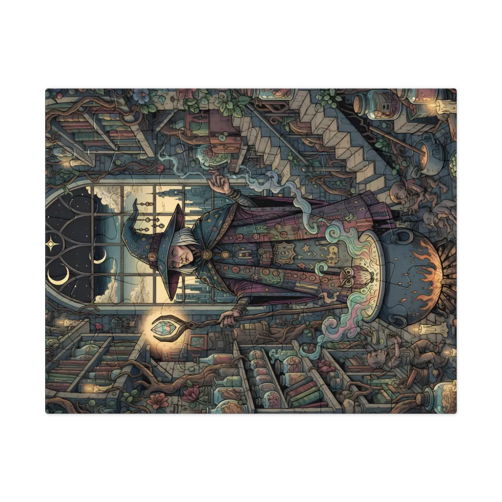 Moonlit Apothecary 
 Jigsaw Puzzle in Tin Box