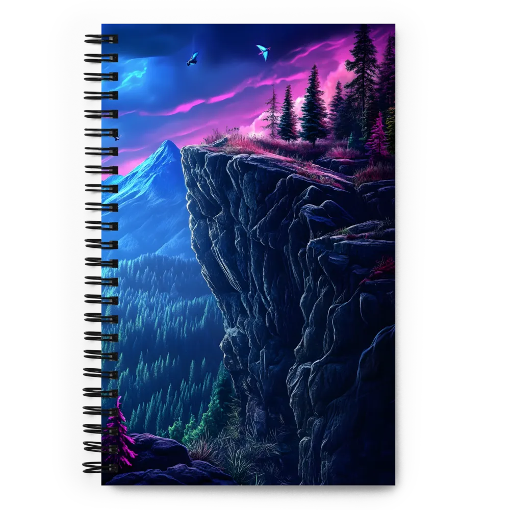 Ethereal Cliffs | Spiral Notebook