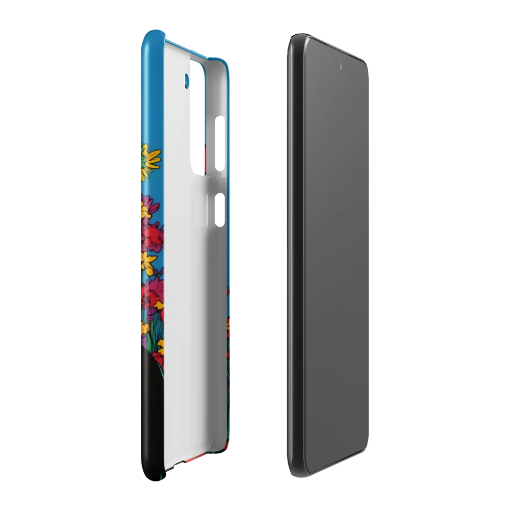Botanical Elegance | Phone Case |  S21 Plus | Snap Case | Glossy