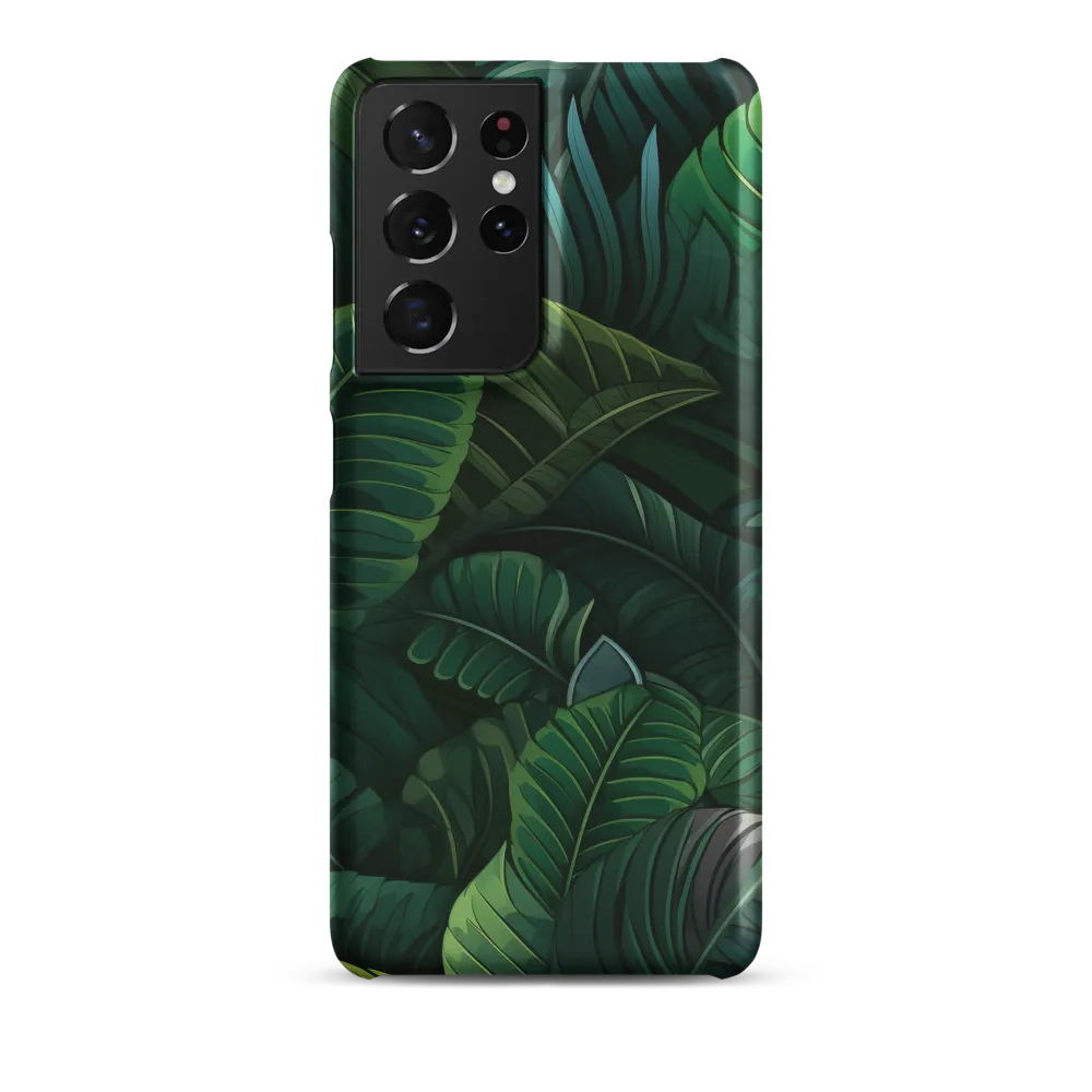 Lush Canopy: A Tropical Foliage Study