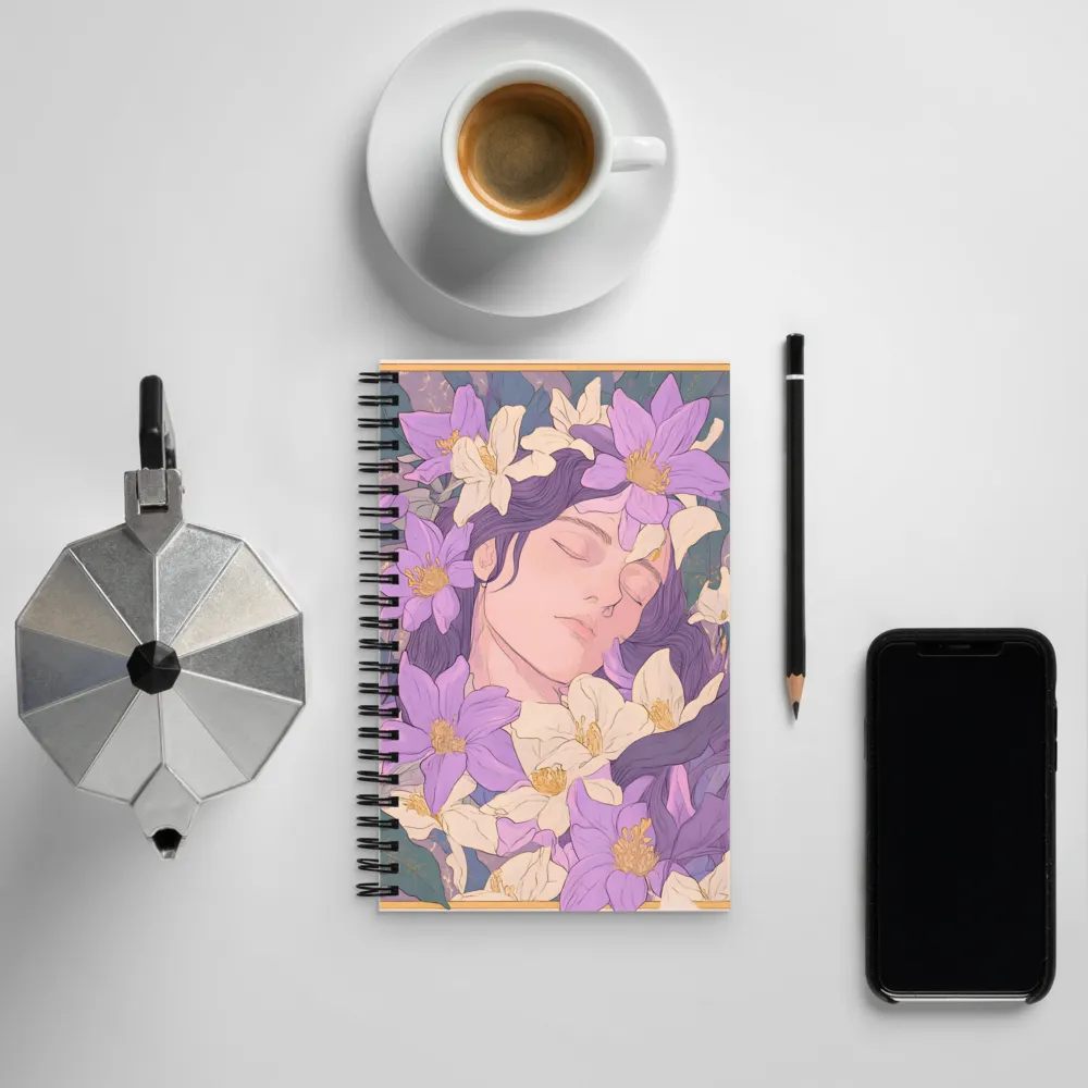 Harmony in Bloom | Spiral Notebook