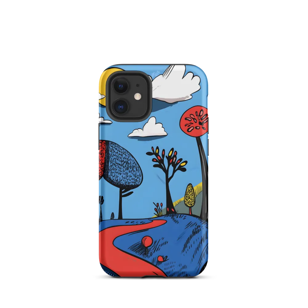 A Playful Journey Through Whimsical Woods | Phone Case |  12 mini | Tough Case | Matte
