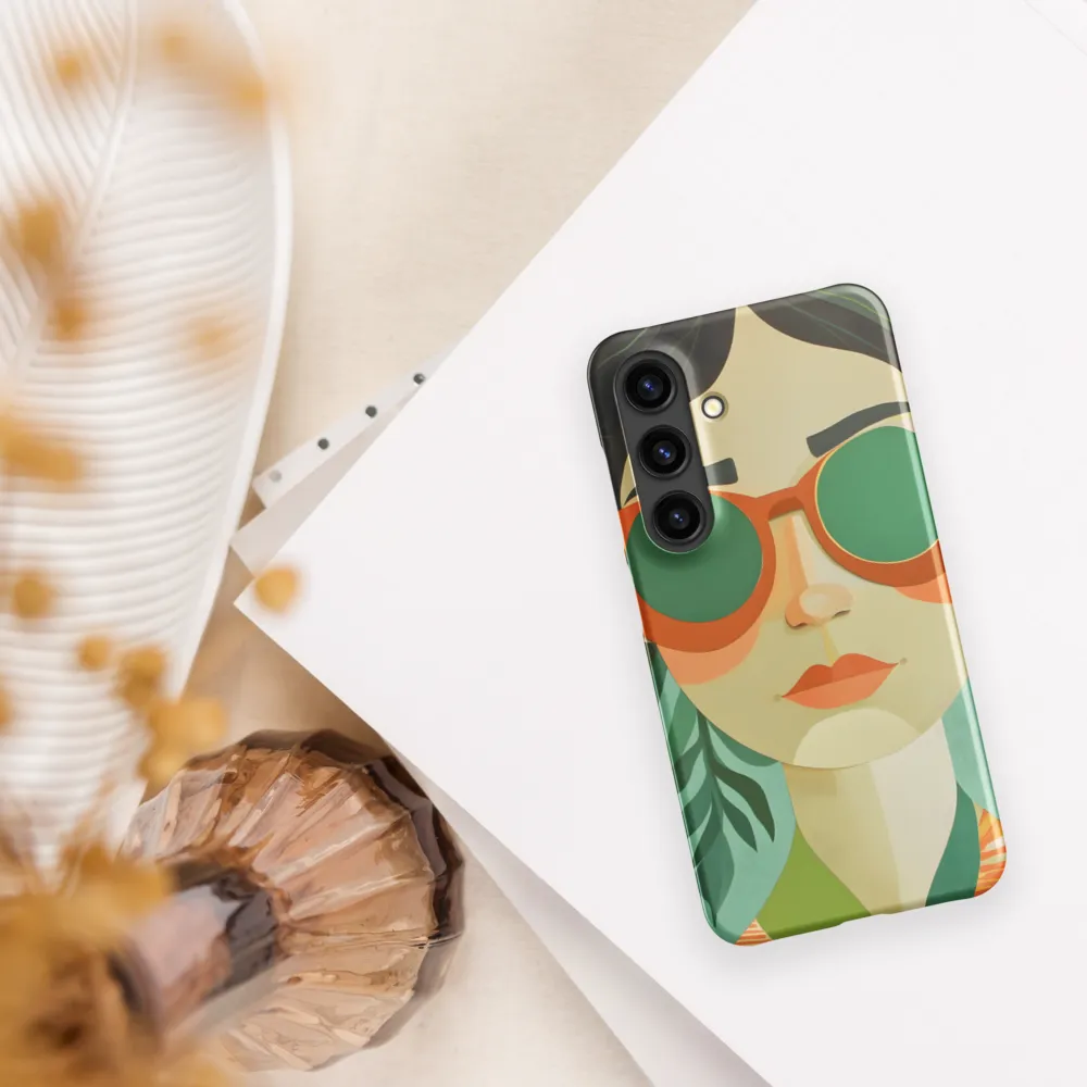Bold Serenity: A Modern Portrait