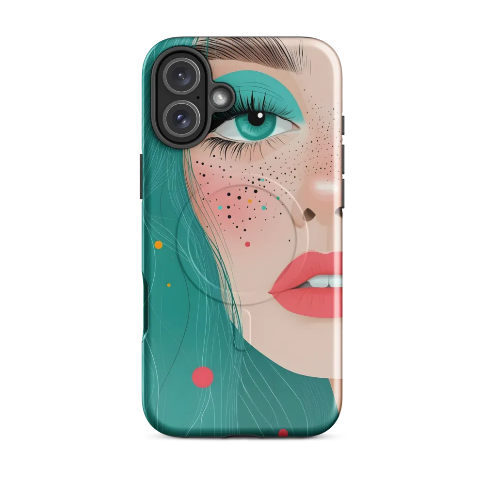 A Playful Portrait: Turquoise Temptation