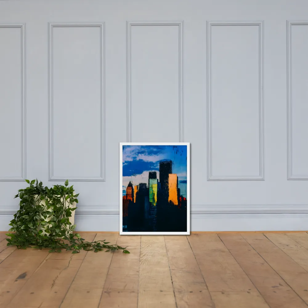 Reflections of Tranquility | Poster with White Frame | 18″×24″