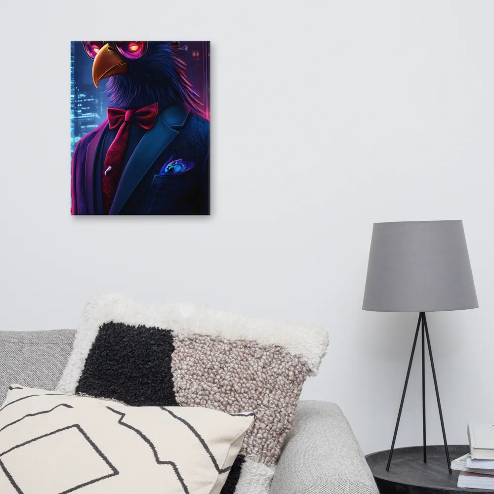 The Dapper Avian | Canvas | 16″×20″