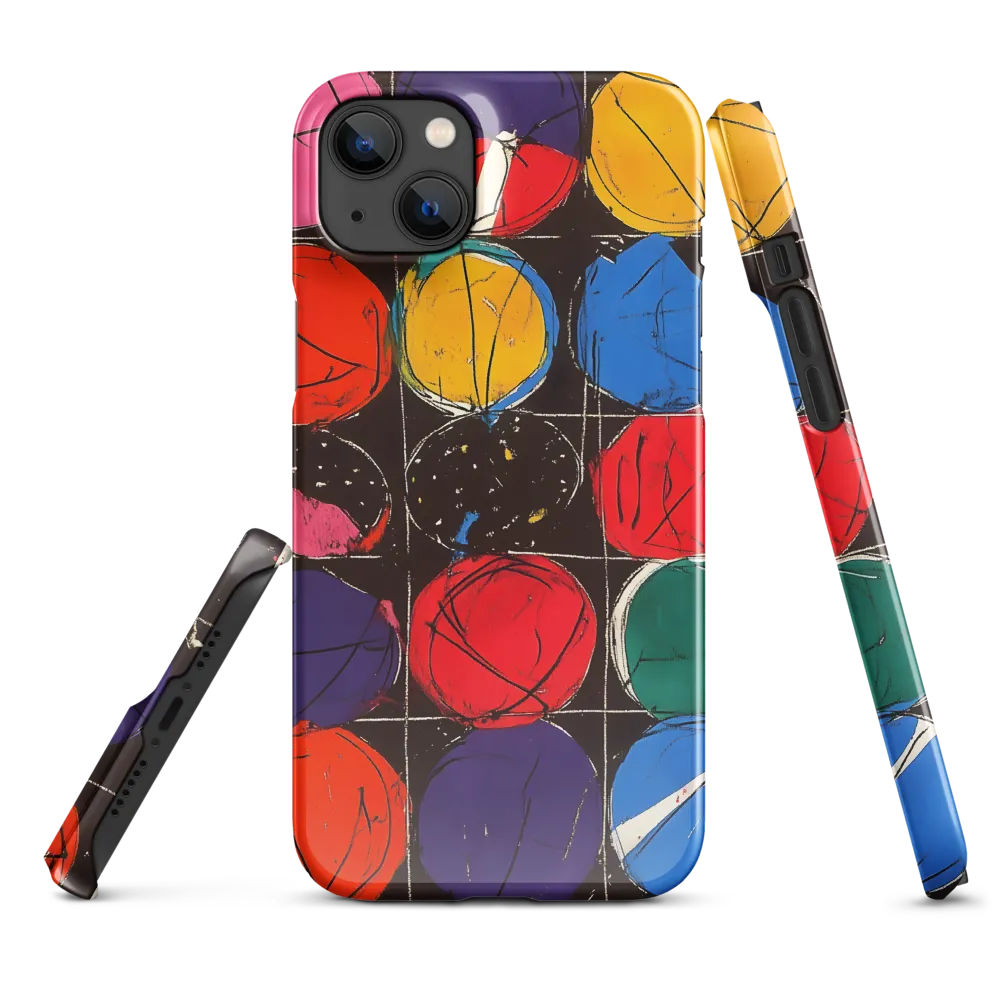 Colorful Circles in Abstract Harmony