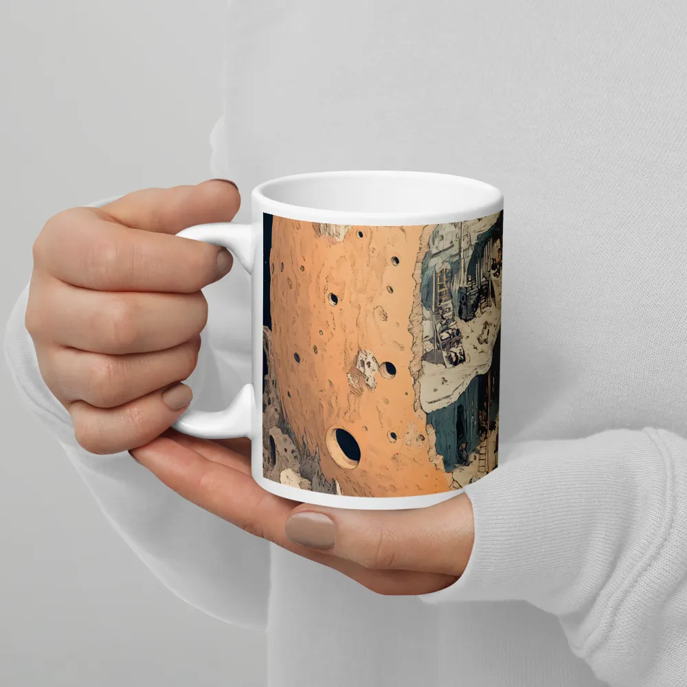 The Hollow Sphere: A Surreal Haven | Mugs | Multiple Sizes & Colors