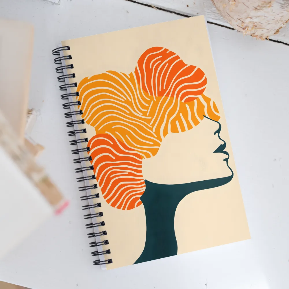 Flowing Essence | Spiral Notebook