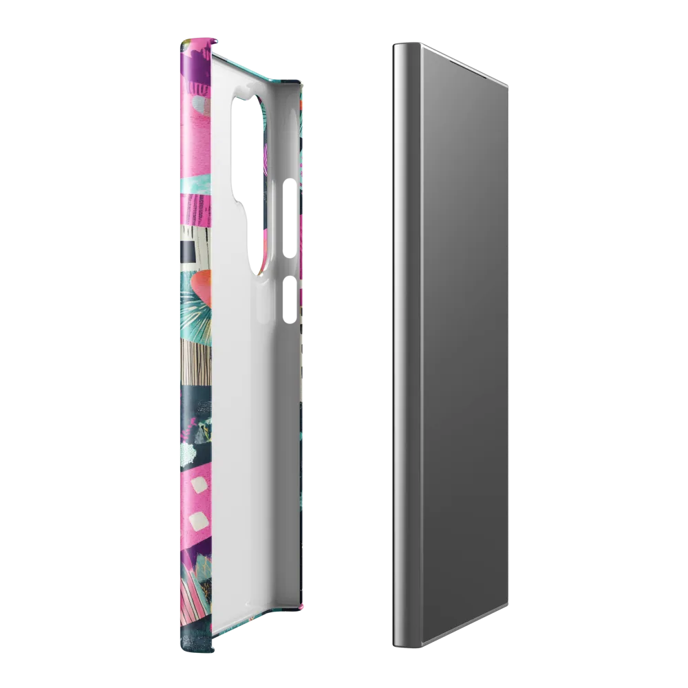 Whimsical Journey Through a Vibrant Landscape | Phone Case |  S24 Ultra | Snap Case | Glossy