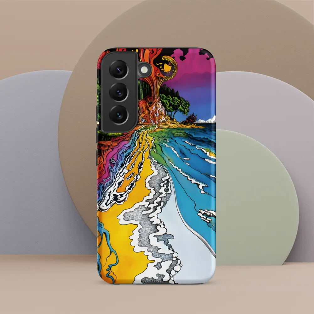 Ethereal Flow: A Psychedelic Landscape