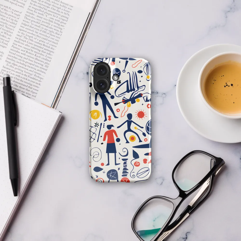 Dynamic Patterns of Play | Phone Case |  16 | Snap Case | Glossy