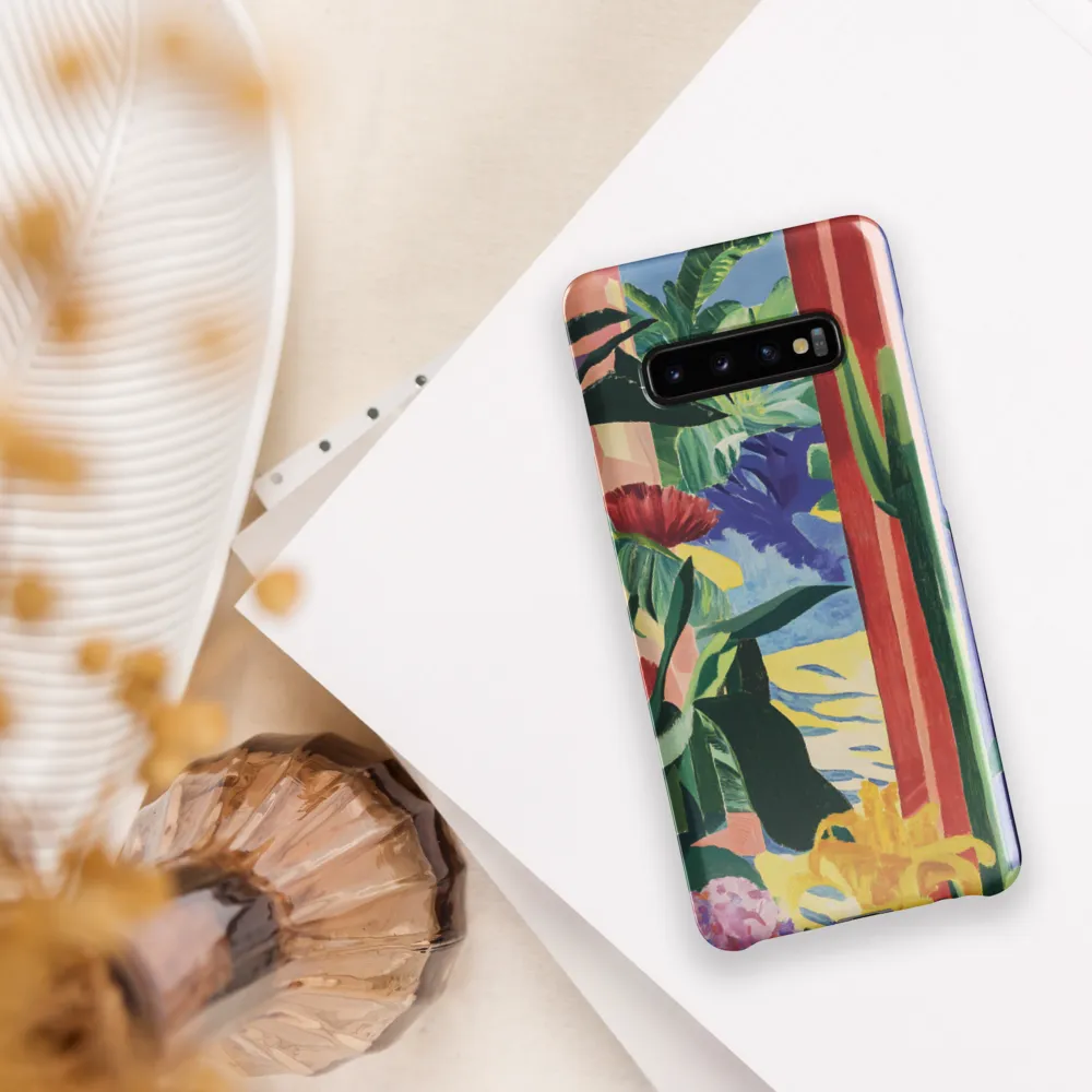 Lush Botanical Reverie | Phone Case |  S10 Plus | Snap Case | Glossy