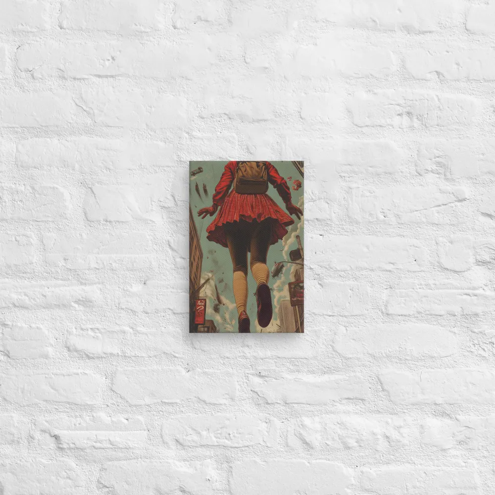 Flight of the Urban Dreamer | Canvas | 8″×12″