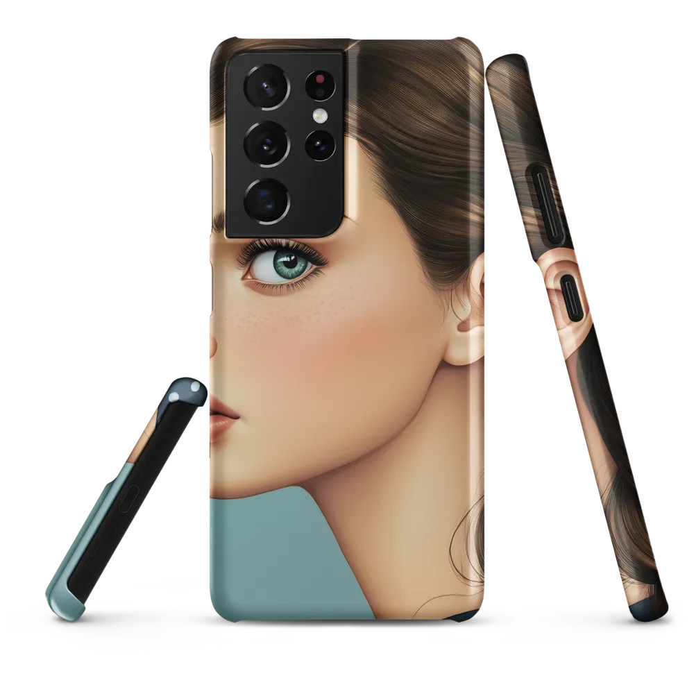 Captivating Gaze: A Modern Portrait