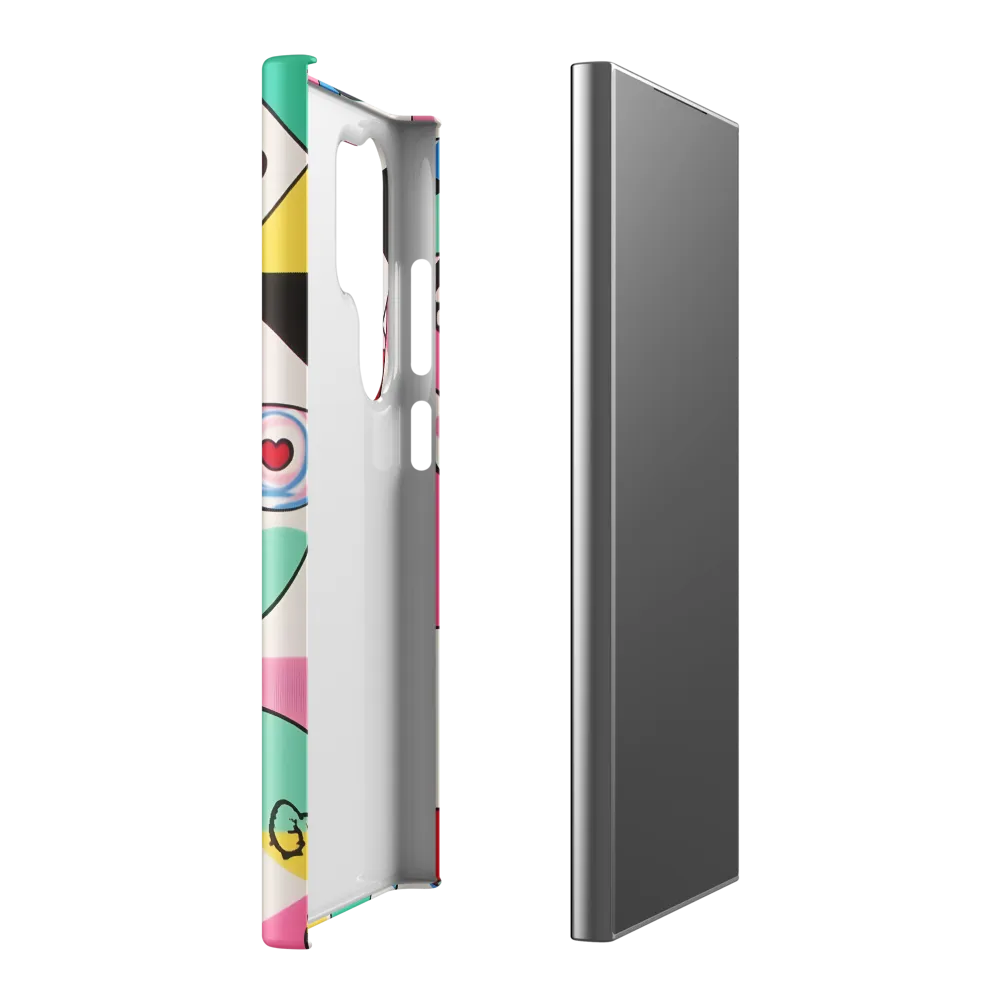 Dynamic Interplay of Shapes | Phone Case |  S24 Ultra | Snap Case | Matte