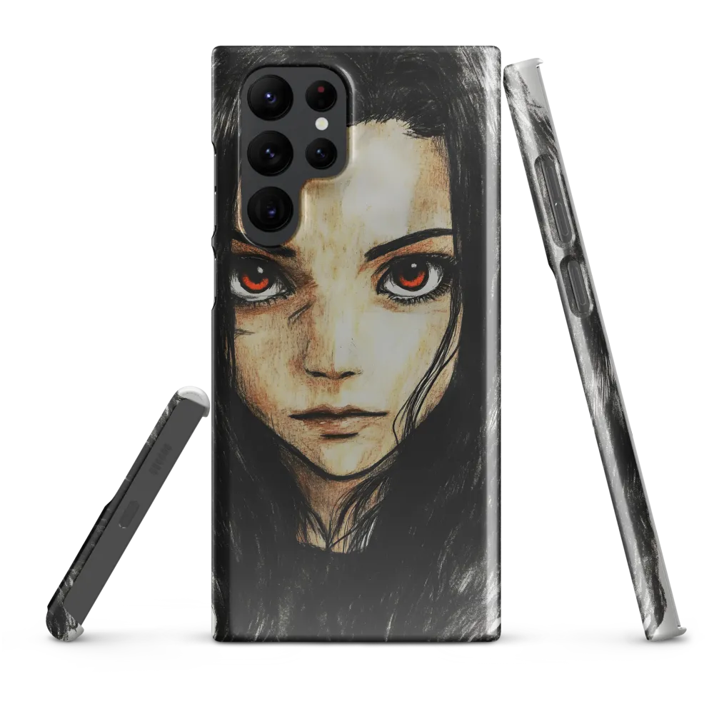 Eyes of Intensity | Phone Case |  S22 Ultra | Snap Case | Glossy