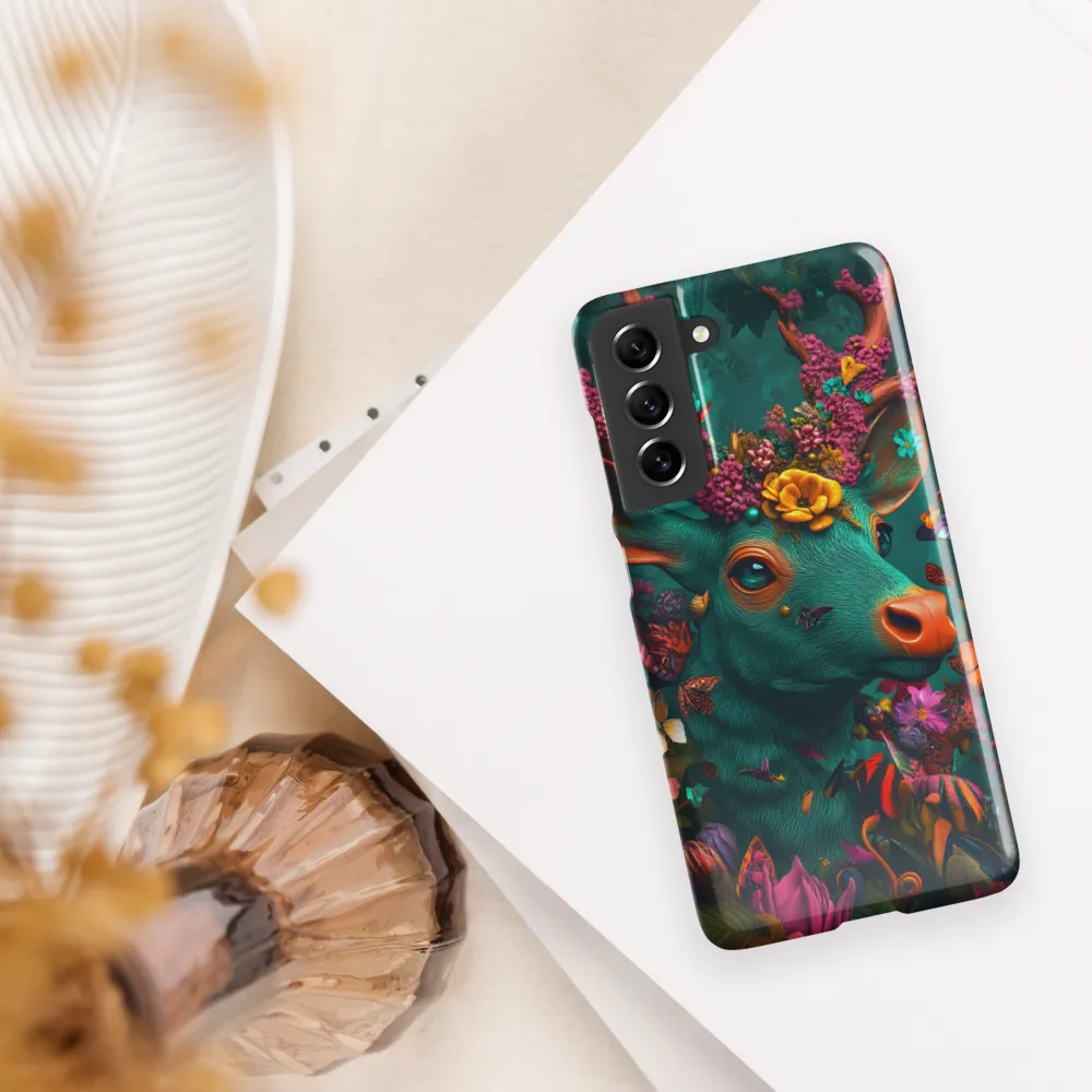 Whimsical Blossoms of the Enchanted Forest | Phone Case |  S21 FE | Snap Case | Glossy