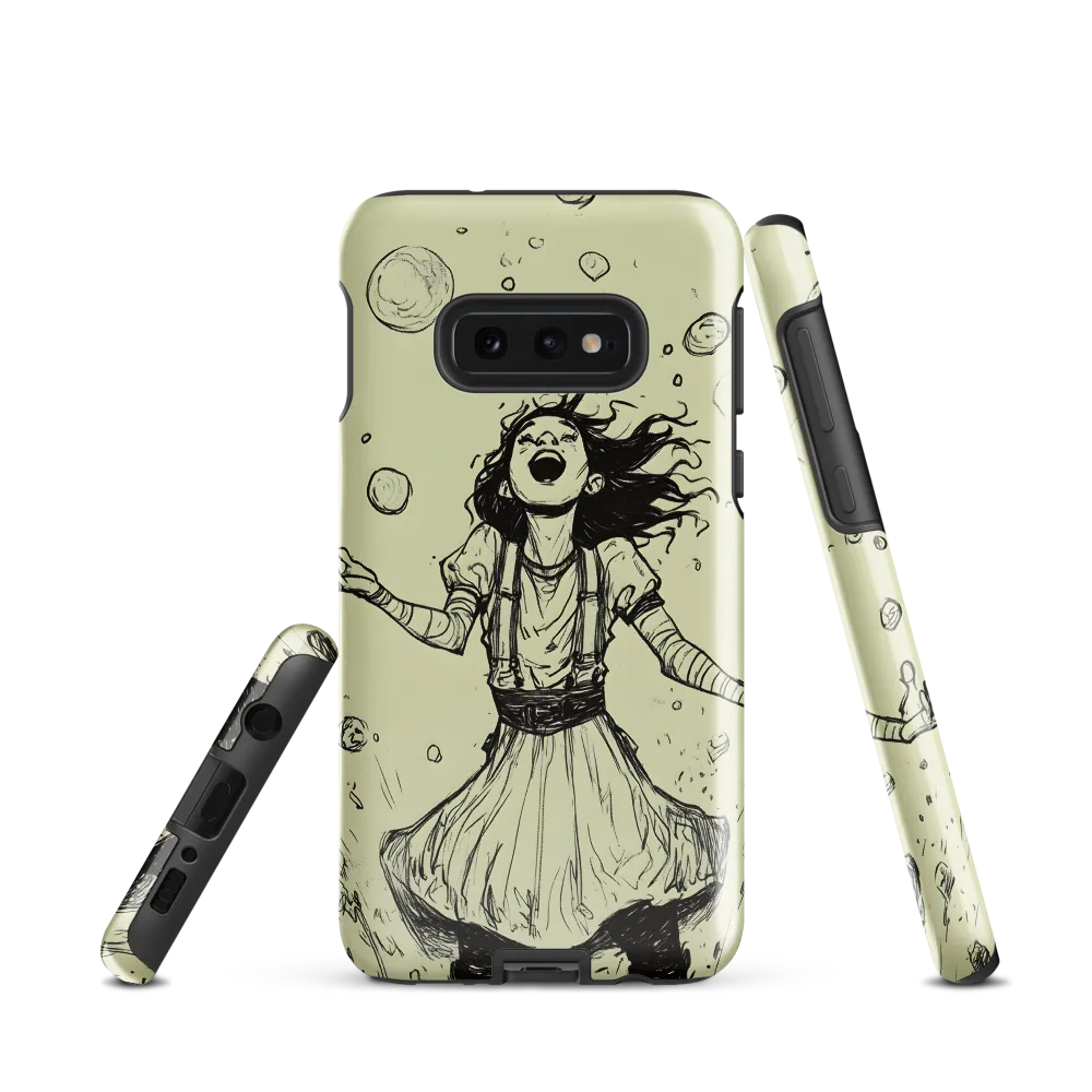 The Joy of Bubbles | Phone Case |  S10e | Tough Case | Glossy