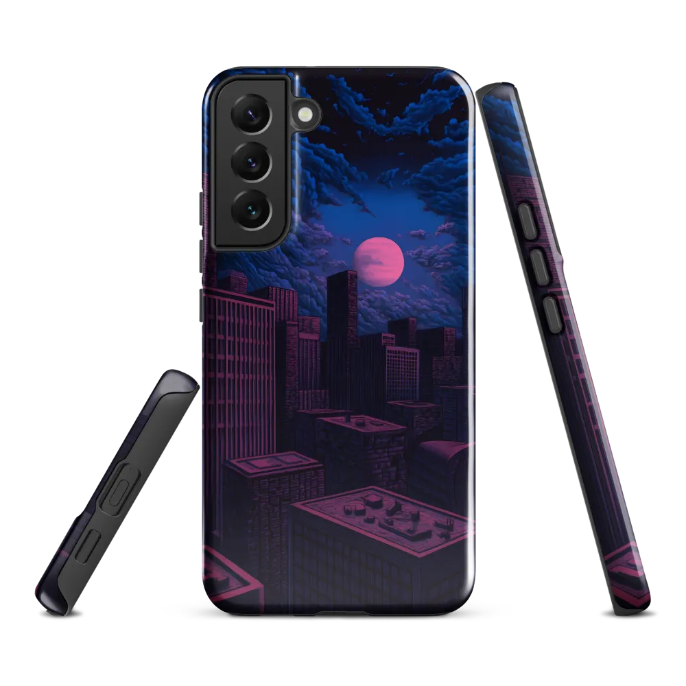 Moonlit Urban Dreams | Phone Case |  S22 Plus | Tough Case | Glossy