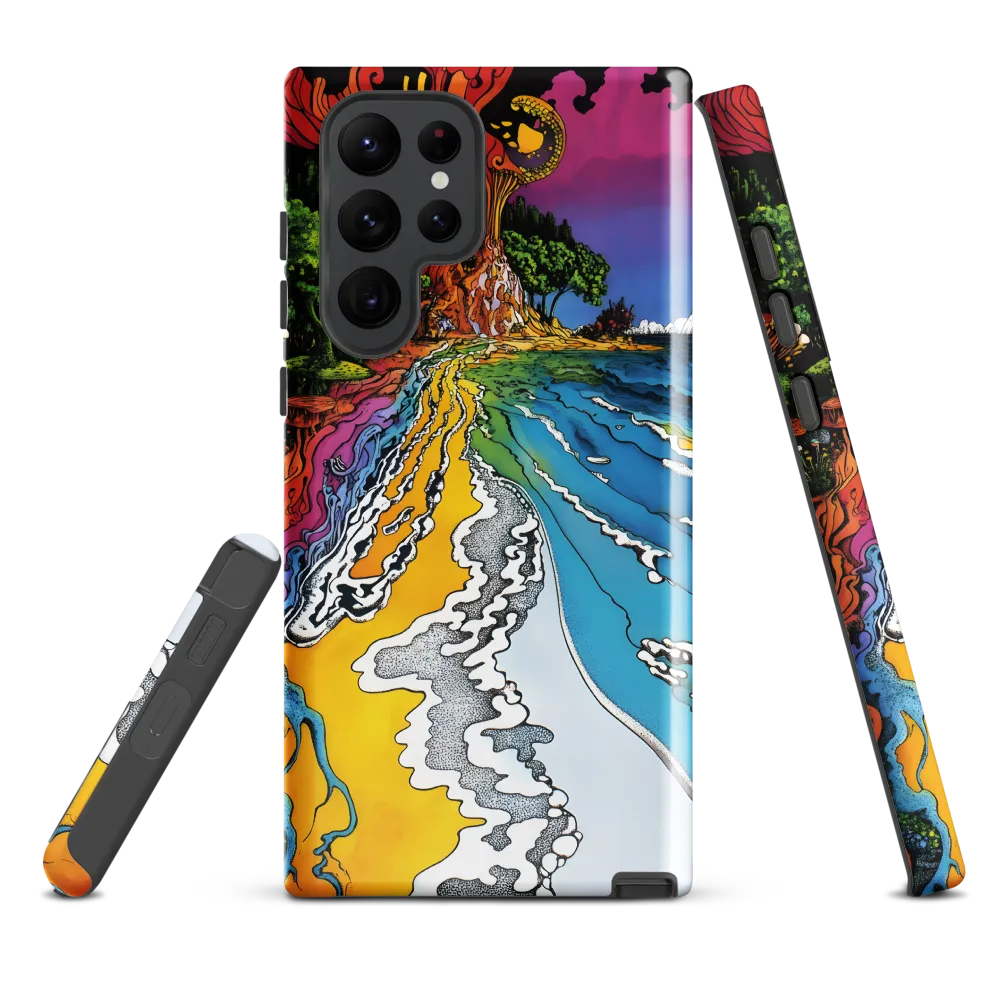 Ethereal Flow: A Psychedelic Landscape
