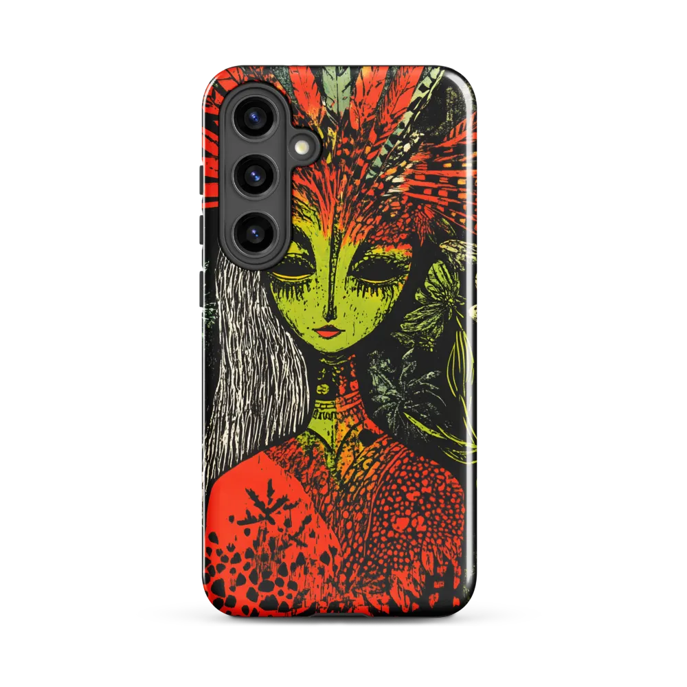 Mystical Flora: A Surreal Portrait