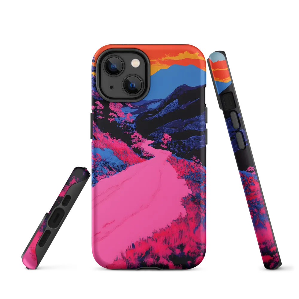 Ethereal Landscape in Vivid Hues