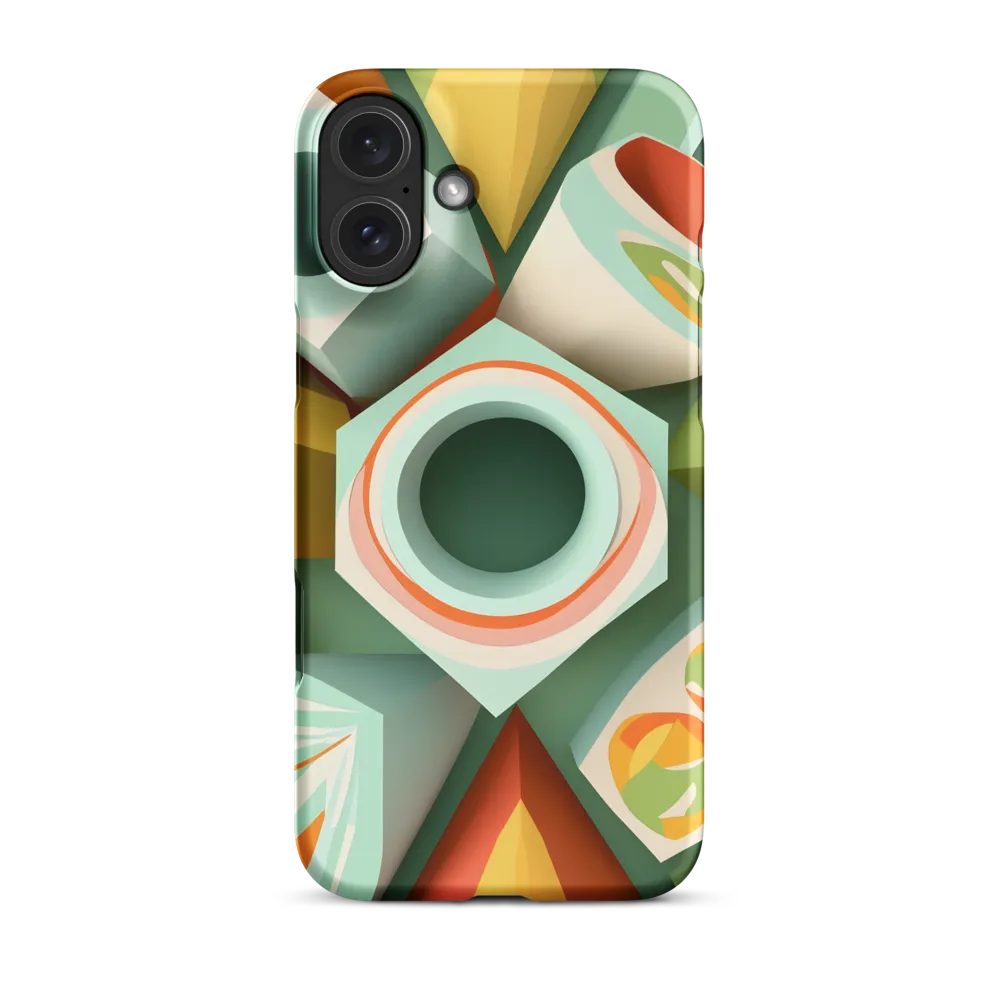 Symphony of Shapes | Phone Case |  16 Plus | Snap Case | Matte