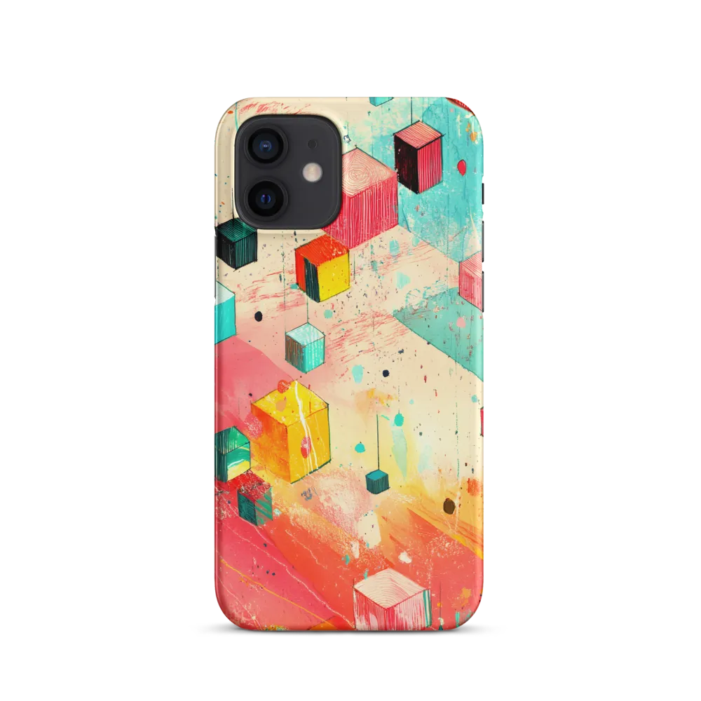 Suspended Cubes in Colorful Abstraction