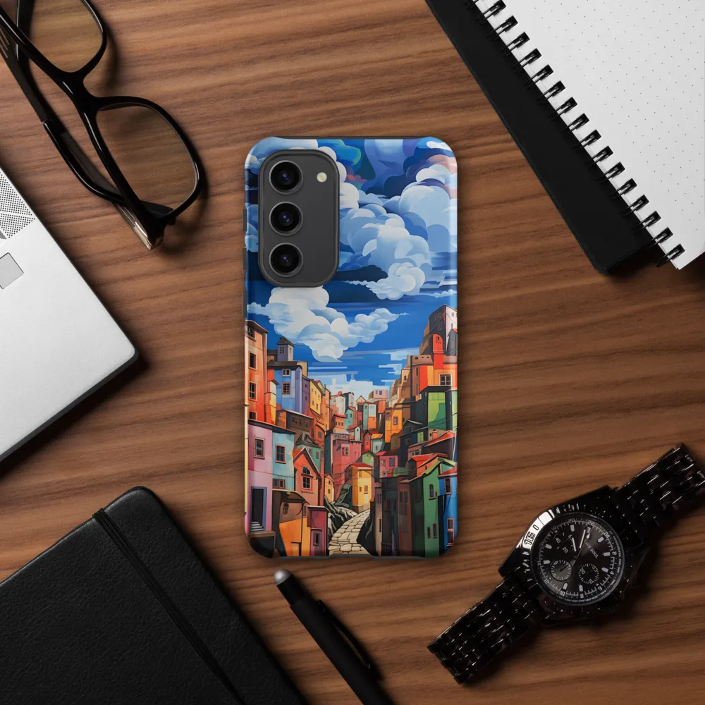 Whimsical Heights: A Vibrant Cityscape