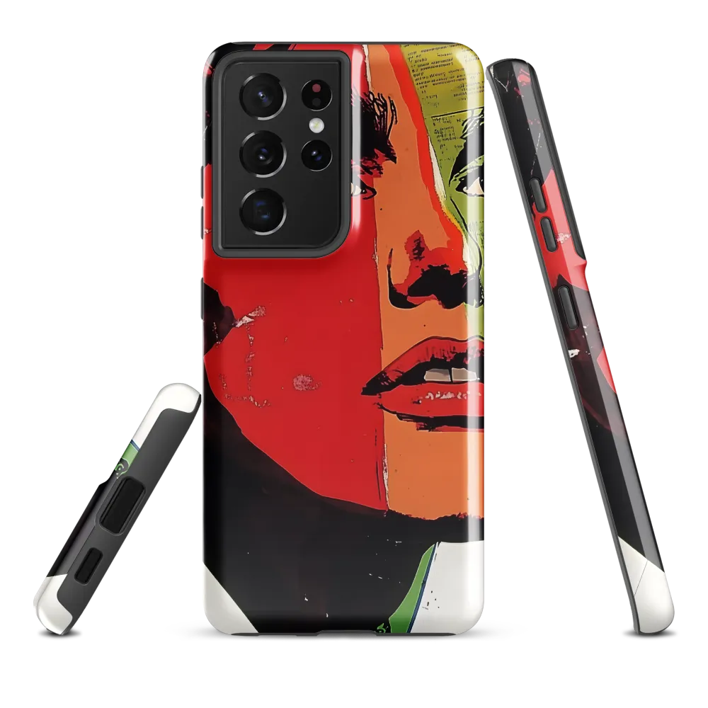 Vibrant Expressions: A Pop Art Portrait