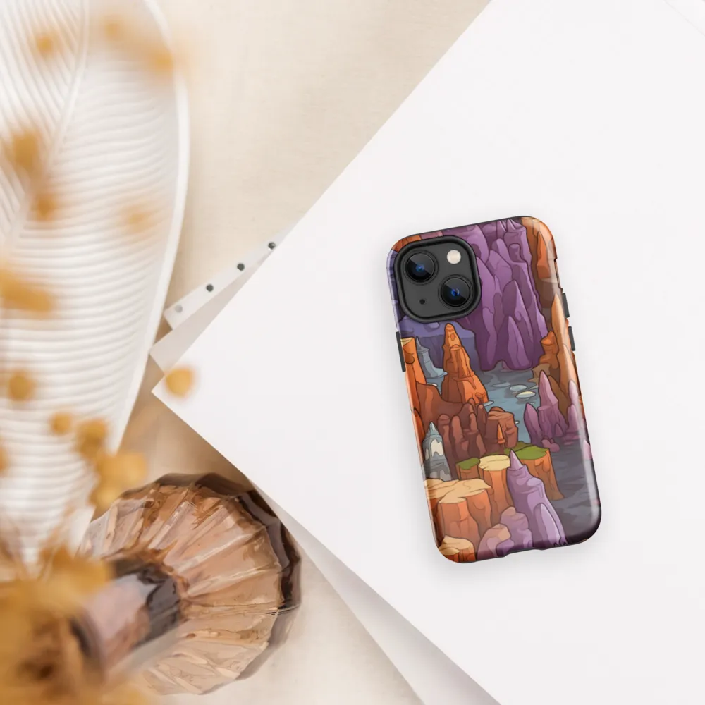 Vibrant Rockscape: A Digital Odyssey