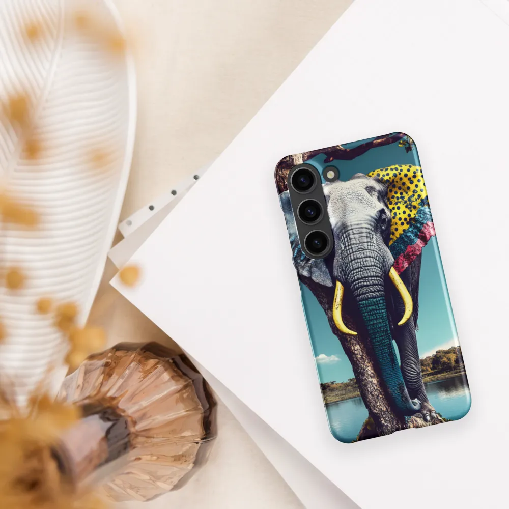 Playful Elegance: The Surreal Elephant