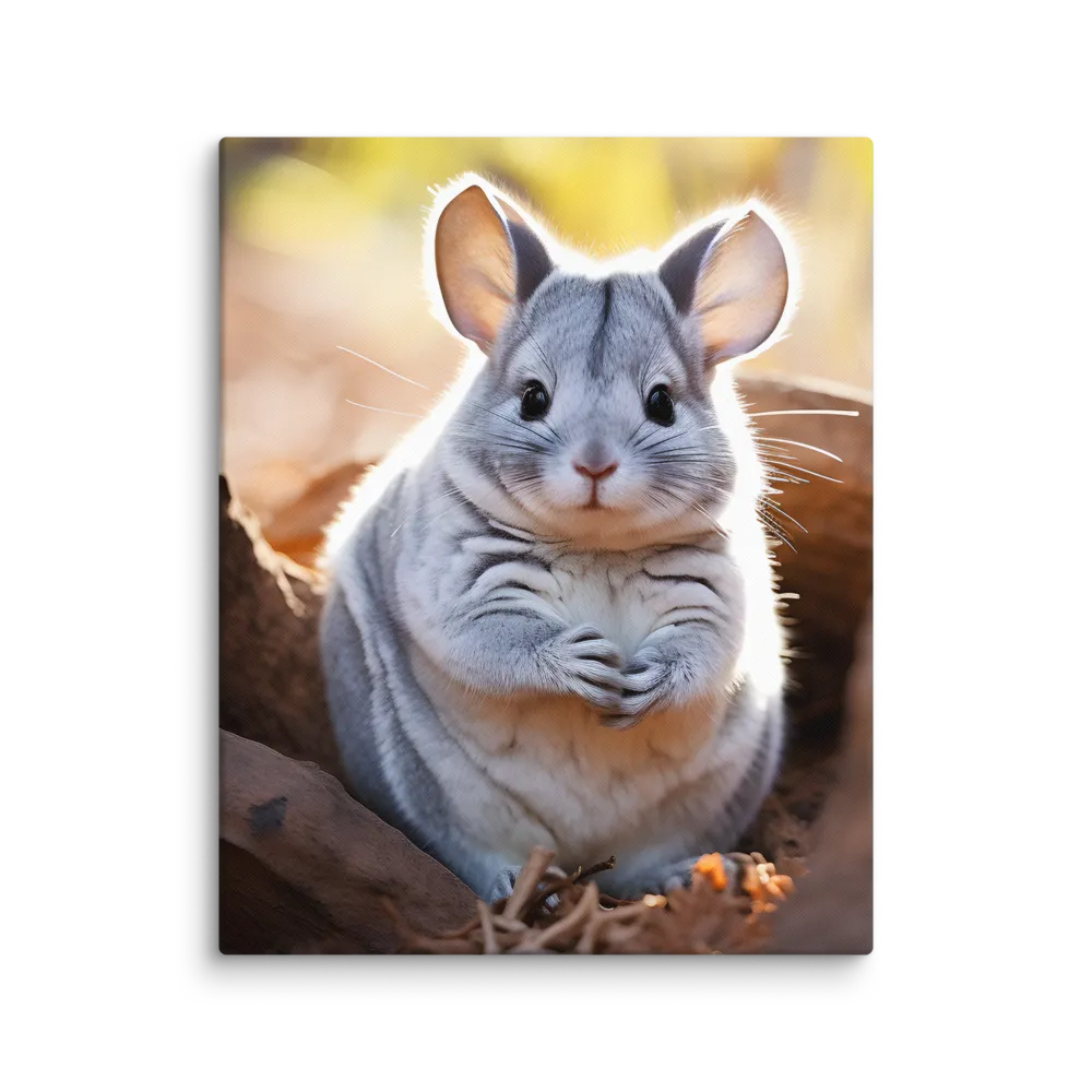 Gentle Whispers of Nature: The Chinchilla