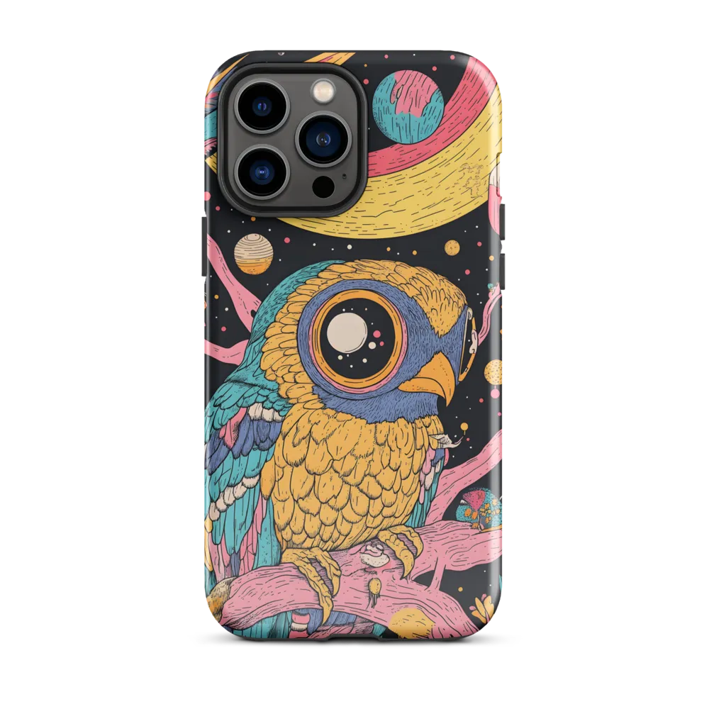 Whimsical Cosmic Owl