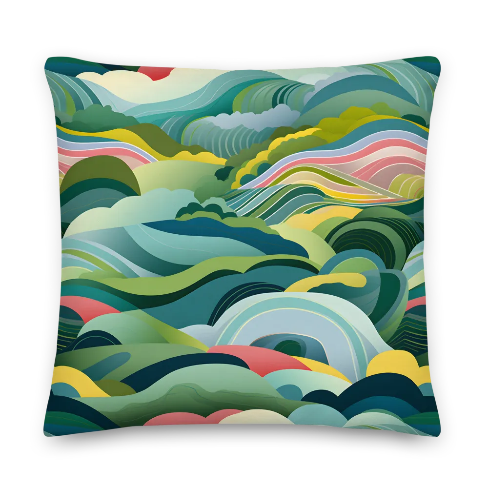 Waves of Serenity | Pillow | 22″×22″